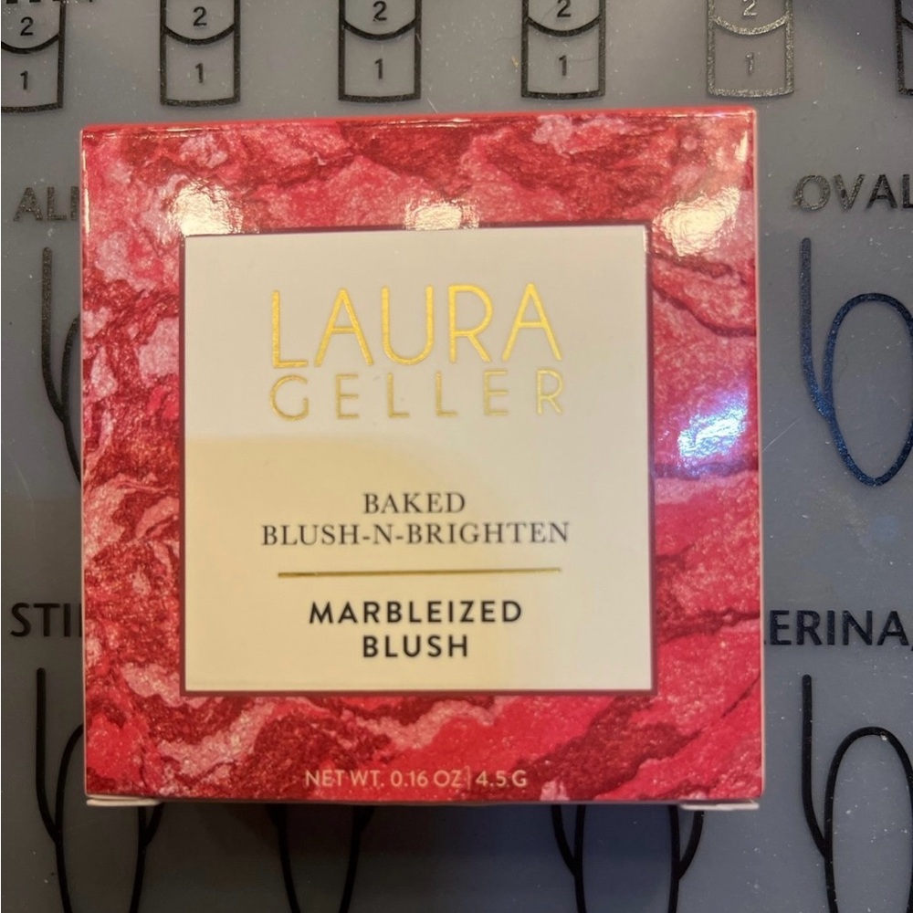 Laura Geller blush and highlighter combo.